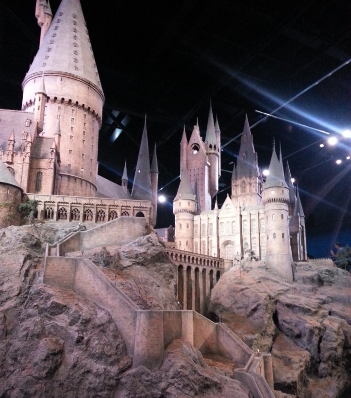 Hogwarts Castle Model in the Warner Brothers Studio